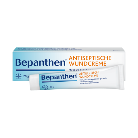 Antiseptische Wundcreme Zur Wunddesinfektion Bepanthen