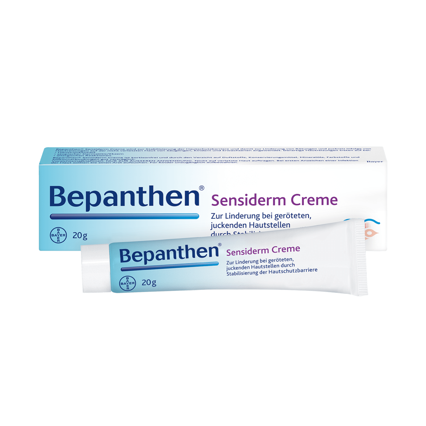 Sensiderm Creme Lindert Gerotete Juckende Haut Bepanthen