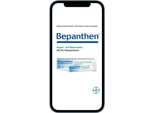 Augen Und Nasensalbe Heilt Wunden Wirksam Bepanthen