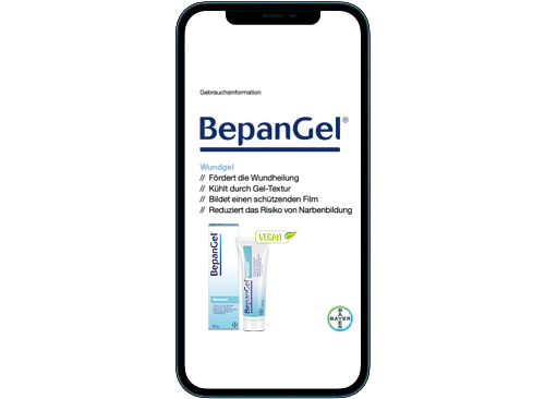 BepanGel® Wundgel Beipackettel